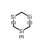 CAS 登录号：291-27-0， 1lambda<sup>2</sup>,3lambda<sup>2</sup>,5lambda<sup>2</sup>-三硅杂环己烷