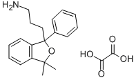 CAS#: 29138-41-8， 3,3-Dimethyl-1-Phenyl-1-Phthalanpropylamine Oxalate