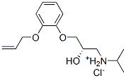 CAS 登录号：29181-23-5， (S)-[3-[2-(烯丙氧基)苯氧基]-2-羟基丙基]异丙基氯化铵