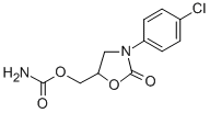 CAS#: 29218-31-3， 3-(P-Chlorophenyl)-2-Oxo-5-Oxazolidinylmethyl Carbamate