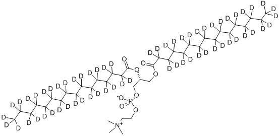 CAS#: 29287-66-9， Dipalmitoylphosphatidylcholine-D62