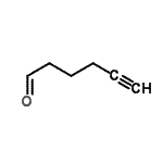 结构式 CAS# 29329-03-1, 5-己炔醛