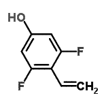 CAS#: 293753-16-9， 3,5-Difluoro-4-Vinylphenol