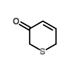 CAS 登录号：29431-30-9， 2H-噻喃-3(6H)-酮