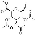 CAS#: 29587-10-8， Methyl (2S,3S,4S,5R,6S)-3,4,5-triacetyloxy-6-methylsulfanyloxane-2-carboxylate