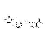 CAS#: 29588-99-6， L-Leucine - 1-(Phenylsulfanyl)-2,4-Imidazolidinedione (1:1)