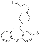 CAS#: 29604-16-8， 4-[10,11-Dihydro-8-(methylthio)dibenzo[b,f]thiepin-10-yl]-1-Piperazinepropanol