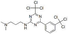 CAS 登录号：29622-48-8， N,N-二甲基-N'-[4-(三氯甲基)-6-[3-(三氯甲基)苯基]-1,3,5-三嗪-2-基]-1,3-丙烷二胺