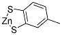 structure of CAS# 29726-21-4, [4-Methyl-1,2-Benzenedithiolato ]-Zinc;(Toluene-3,4-Dithiolato)Zinc;Zinc, (4-Methyl-1,2-Benzenedithiolato(2-)-S,S')-