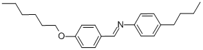结构式 CAS# 29743-11-1, (E)-N-(4-己氧基苄亚基)-4'-丁基苯胺