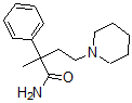 CAS 登录号：2977-20-0， alpha-甲基-alpha-苯基-1-哌啶丁酰胺