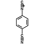结构式 CAS# 2980-80-5, 4-异氰基苯甲腈