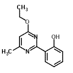 CAS 登录号：300358-33-2， 2-(4-乙氧基-6-甲基-2-嘧啶基)苯酚