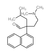 CAS#: 30120-98-0， 2-(2-Dimethylaminoethyl)-4-Methyl-2-Naphthalen-1-Ylpentanal