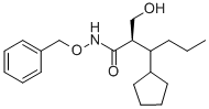 CAS#: 301685-10-9， (2R)-2-(Hydroxymethyl)-3-(Cyclopentyl)-N-(Phenylmethoxy)Hexanamide