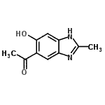 CAS#: 30192-52-0， 1-(6-Hydroxy-2-Methyl-1H-Benzimidazol-5-Yl)Ethanone