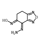 CAS#: 304873-12-9， (4Z,5E)-4-Hydrazono-N-Hydroxy-6,7-Dihydro-2,1,3-Benzoxadiazol-5(4H)-Imine