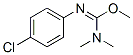 CAS 登录号：3050-27-9， N'-(4-氯苯基)-1-甲氧基-N,N-二甲基甲脒