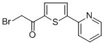 结构式 CAS# 306935-06-8, 2-溴-1-[5-(2-吡啶基)-2-噻吩基]-1-乙酮