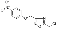 CAS#: 306936-72-1， 5-(Chloromethyl)-3-[(4-Nitrophenoxy)Methyl]-1,2,4-Oxadiazole