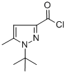 结构式 CAS# 306936-94-7, 1-(叔丁基)-5-甲基-1H-吡唑-3-甲酰氯