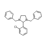 CAS 登录号：307338-79-0， 1,3-二苄基-2-(2-氯苯基)咪唑烷