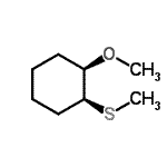 CAS#: 307966-00-3， (1R,2S)-1-Methoxy-2-(Methylsulfanyl)Cyclohexane