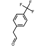 结构式 CAS# 30934-62-4, 2-[4-(三氟甲基)苯基]乙醛
