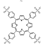 CAS 登录号：31006-50-5， 银四苯基卟吩磺酸盐