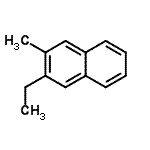 CAS 登录号：31032-94-7， 2-乙基-3-甲基-萘