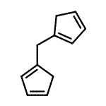 CAS 登录号：31196-70-0， 1-(1-环戊二烯并-1,3-二烯基甲基)环戊二烯并-1,3-二烯