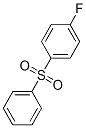 结构式 CAS# 312-31-2, 1-氟-4-苯基磺酰基苯