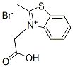 CAS#: 3121-52-6， 2-(2-Methyl-1,3-Benzothiazol-3-Ium-3-Yl)Acetic Acid Bromide