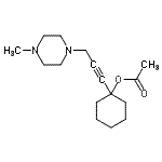 CAS#: 312519-76-9， 1-[3-(4-Methyl-1-Piperazinyl)-1-Propyn-1-Yl]Cyclohexyl Acetate