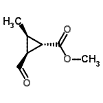 CAS#: 312910-89-7， Methyl (1S,2S,3R)-2-Formyl-3-Methylcyclopropanecarboxylate