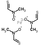 CAS 登录号：31323-26-9， 三[N-(羟基)-N-甲基硫代氨基甲酸]-铁