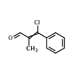 CAS#: 31357-81-0， 3-Chloro-2-Methyl-3-Phenyl-Prop-2-Enal