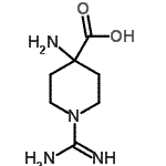 CAS#: 31364-50-8， 4-Amino-1-Carbamimidoyl-4-Piperidinecarboxylic Acid