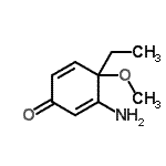 CAS#: 313693-60-6， 3-Amino-4-Ethyl-4-Methoxy-2,5-Cyclohexadien-1-One