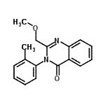 CAS#: 31383-55-8， 2-(Methoxymethyl)-3-(2-Methylphenyl)-4(3H)-Quinazolinone
