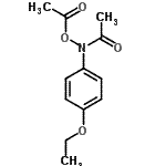 CAS 登录号：31386-38-6， N-乙酰氧基-N-(4-乙氧基苯基)乙酰胺