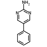 CAS 登录号：31408-23-8， 5-苯基-2-嘧啶胺