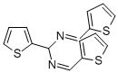 结构式 CAS# 314280-18-7, 1-(2-噻吩基)-N,N'-二(2-噻吩基亚甲基)-甲烷二胺