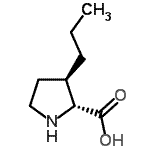 CAS 登录号：316357-60-5， (3R)-3-丙基-D-脯氨酸