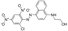 CAS 登录号：3177-13-7， 2-[[4-[2-(2-氯-4,6-二硝基苯基)偶氮]-1-萘基]氨基]-乙醇