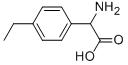结构式 CAS# 318270-08-5, 氨基-(4-乙基-苯基)-乙酸