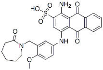 CAS#: 31949-65-2， 1-Amino-4-[[3-[(Hexahydro-2-Oxo-1H-Azepin-1-Yl)Methyl]-4-Methoxyphenyl]Amino]-9,10-Dihydro-9,10-Dioxo-2-Anthracenesulfonicacid