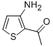 结构式 CAS# 31968-33-9, 2-乙酰基-3-氨基噻吩