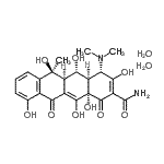 CAS 登录号：32075-29-9， (4S,4aR,5S,5aR,6S,12aS)-4-(二甲基氨基)-3,5,6,10,12,12A-六羟基-6-甲基-1,11-二氧代-1,4,4A,5,5A,6,11,12A-八氢-2-并四苯甲酰胺二水合物