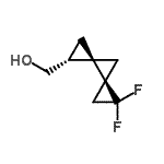 CAS#: 321857-34-5， [(1R,3S,4S)-5,5-Difluorodispiro[2.0.2.1]Hept-1-Yl]Methanol